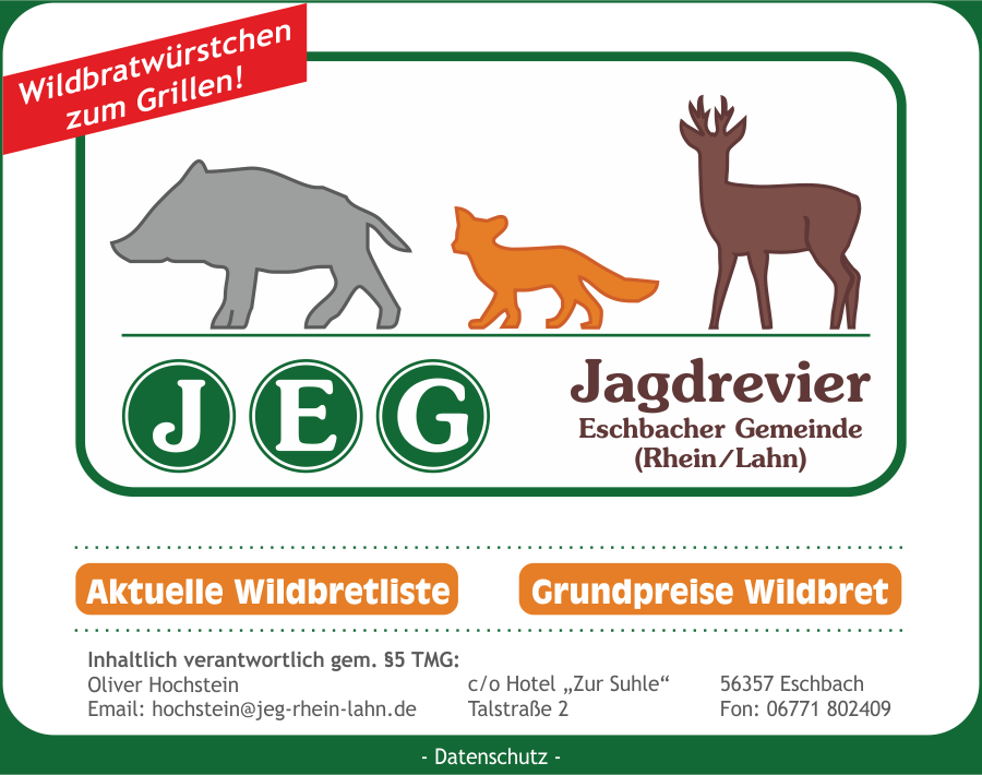 Jagdreviere Eschbach Gemmerich